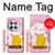 W3025 Pink Maneki Neko Lucky Cat Case Cover Custodia e Flip Case per OnePlus 12