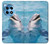 W1291 Dolphin Case Cover Custodia e Flip Case per OnePlus 12R
