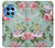 W2178 Flower Floral Art Painting Case Cover Custodia e Flip Case per OnePlus 12R