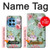 W2178 Flower Floral Art Painting Case Cover Custodia e Flip Case per OnePlus 12R