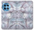 W2316 Dark Blue Marble Texture Graphic Print Case Cover Custodia e Flip Case per OnePlus 12R
