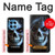W2585 Evil Death Skull Pentagram Case Cover Custodia e Flip Case per OnePlus 12R