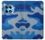 W2958 Army Blue Camo Camouflage Case Cover Custodia e Flip Case per OnePlus 12R
