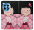 W3042 Japan Girl Hina Doll Kimono Sakura Case Cover Custodia e Flip Case per OnePlus 12R