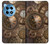 W3927 Compass Clock Gage Steampunk Case Cover Custodia e Flip Case per OnePlus 12R