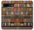 W3154 Bookshelf Case Cover Custodia e Flip Case per Google Pixel 8a