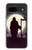 W3262 Grim Reaper Night Moon Cemetery Case Cover Custodia e Flip Case per Google Pixel 8a