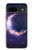W3324 Crescent Moon Galaxy Case Cover Custodia e Flip Case per Google Pixel 8a