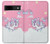 W3518 Unicorn Cartoon Case Cover Custodia e Flip Case per Google Pixel 8a