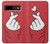 W3701 Mini Heart Love Sign Case Cover Custodia e Flip Case per Google Pixel 8a