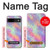 W3706 Pastel Rainbow Galaxy Pink Sky Case Cover Custodia e Flip Case per Google Pixel 8a