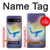 W3802 Dream Whale Pastel Fantasy Case Cover Custodia e Flip Case per Google Pixel 8a