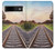 W3866 Railway Straight Train Track Case Cover Custodia e Flip Case per Google Pixel 8a