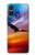 W3841 Bald Eagle Flying Colorful Sky Case Cover Custodia e Flip Case per Sony Xperia 10 VI