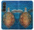 W1249 Blue Sea Turtle Case Cover Custodia e Flip Case per Sony Xperia 1 VI