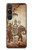 W2102 Thai Art Buddha on Elephant Case Cover Custodia e Flip Case per Sony Xperia 1 VI