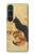 W3229 Vintage Cat Poster Case Cover Custodia e Flip Case per Sony Xperia 1 VI
