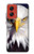 W0854 Eagle American Case Cover Custodia e Flip Case per Motorola Moto G Stylus 5G (2024)