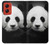 W1072 Panda Bear Case Cover Custodia e Flip Case per Motorola Moto G Stylus 5G (2024)