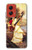 W1420 Saraswati Hindu Goddess Case Cover Custodia e Flip Case per Motorola Moto G Stylus 5G (2024)