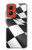 W2408 Checkered Winner Flag Case Cover Custodia e Flip Case per Motorola Moto G Stylus 5G (2024)