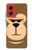 W2721 Cute Grumpy Monkey Cartoon Case Cover Custodia e Flip Case per Motorola Moto G Stylus 5G (2024)