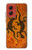 W2901 Lizard Aboriginal Art Case Cover Custodia e Flip Case per Motorola Moto G Stylus 5G (2024)