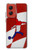 W2993 Croatia Football Soccer Case Cover Custodia e Flip Case per Motorola Moto G Stylus 5G (2024)