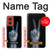 W3101 X-ray Peace Sign Fingers Case Cover Custodia e Flip Case per Motorola Moto G Stylus 5G (2024)