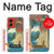 W3348 Utagawa Hiroshige The Monkey Bridge Case Cover Custodia e Flip Case per Motorola Moto G Stylus 5G (2024)