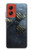 W3438 Danger Radioactive Case Cover Custodia e Flip Case per Motorola Moto G Stylus 5G (2024)