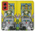 W3739 Tarot Card The Chariot Case Cover Custodia e Flip Case per Motorola Moto G Stylus 5G (2024)