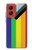 W3846 Pride Flag LGBT Case Cover Custodia e Flip Case per Motorola Moto G Stylus 5G (2024)