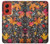 W3889 Maple Leaf Case Cover Custodia e Flip Case per Motorola Moto G Stylus 5G (2024)