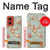 W3910 Vintage Rose Case Cover Custodia e Flip Case per Motorola Moto G Stylus 5G (2024)