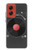 W3952 Turntable Vinyl Record Player Graphic Case Cover Custodia e Flip Case per Motorola Moto G Stylus 5G (2024)