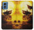 W0841 Pirates Black Pearl Case Cover Custodia e Flip Case per Motorola Moto G Play 4G (2024)