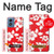 W1949 Hawaiian Hibiscus Pattern Case Cover Custodia e Flip Case per Motorola Moto G Play 4G (2024)