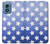 W2481 Star Pattern Case Cover Custodia e Flip Case per Motorola Moto G Play 4G (2024)