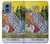 W2809 Tarot Card The Empress Case Cover Custodia e Flip Case per Motorola Moto G Play 4G (2024)