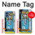 W2837 The High Priestess Vintage Tarot Card Case Cover Custodia e Flip Case per Motorola Moto G Play 4G (2024)