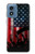 W2989 USA America Soccer Case Cover Custodia e Flip Case per Motorola Moto G Play 4G (2024)