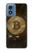 W3798 Cryptocurrency Bitcoin Case Cover Custodia e Flip Case per Motorola Moto G Play 4G (2024)