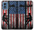 W3803 Electrician Lineman American Flag Case Cover Custodia e Flip Case per Motorola Moto G Play 4G (2024)