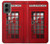W0058 British Red Telephone Box Case Cover Custodia e Flip Case per Motorola Moto G 5G (2024)