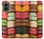 W0080 Macarons Case Cover Custodia e Flip Case per Motorola Moto G 5G (2024)