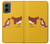 W1093 Rooster and Cat Joke Case Cover Custodia e Flip Case per Motorola Moto G 5G (2024)