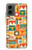 W1873 Western Pattern Case Cover Custodia e Flip Case per Motorola Moto G 5G (2024)
