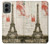 W2108 Eiffel Tower Paris Postcard Case Cover Custodia e Flip Case per Motorola Moto G 5G (2024)