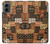 W3460 Mali Art Pattern Case Cover Custodia e Flip Case per Motorola Moto G 5G (2024)